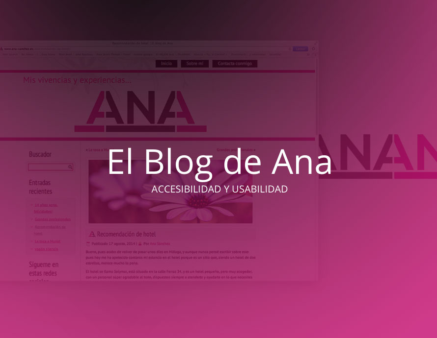 El blog de Ana